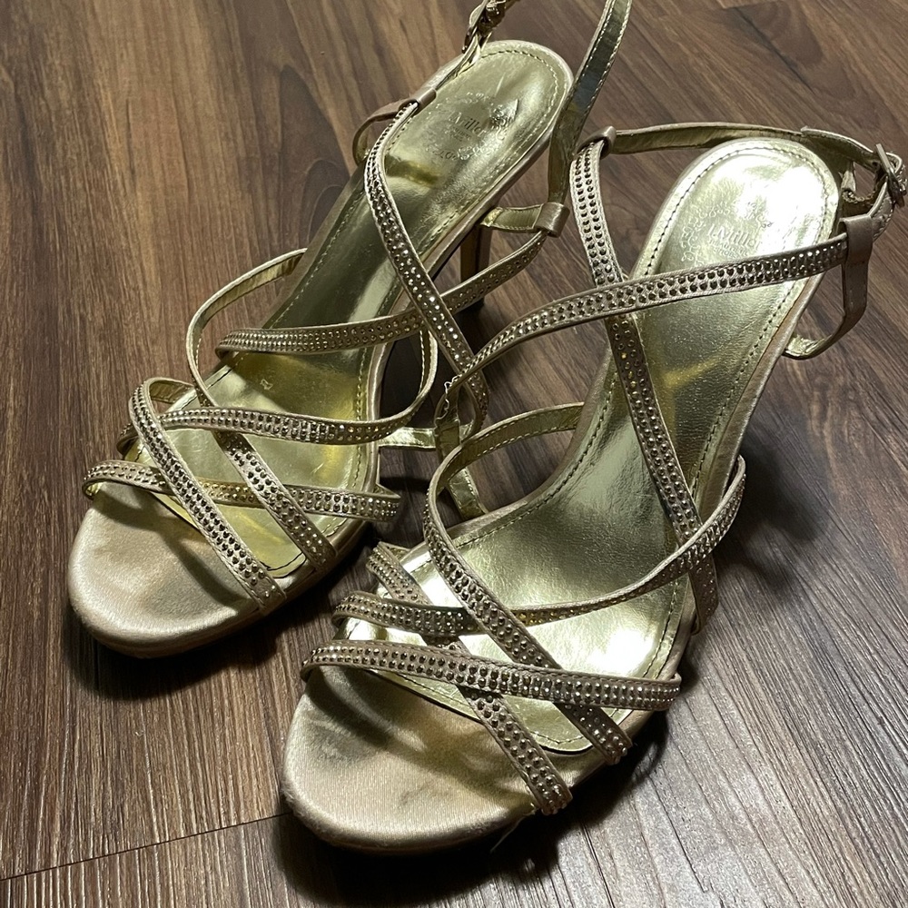 Golden heels